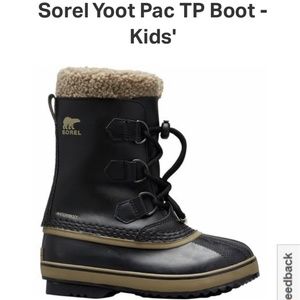 Sorel Yoot PAC Boot Big Kids Size 4